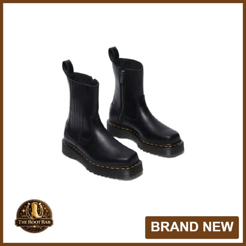 Leather Pull-On Boots with Elastic Panels, Bex Sole, Size Available - Picture 2 of 6